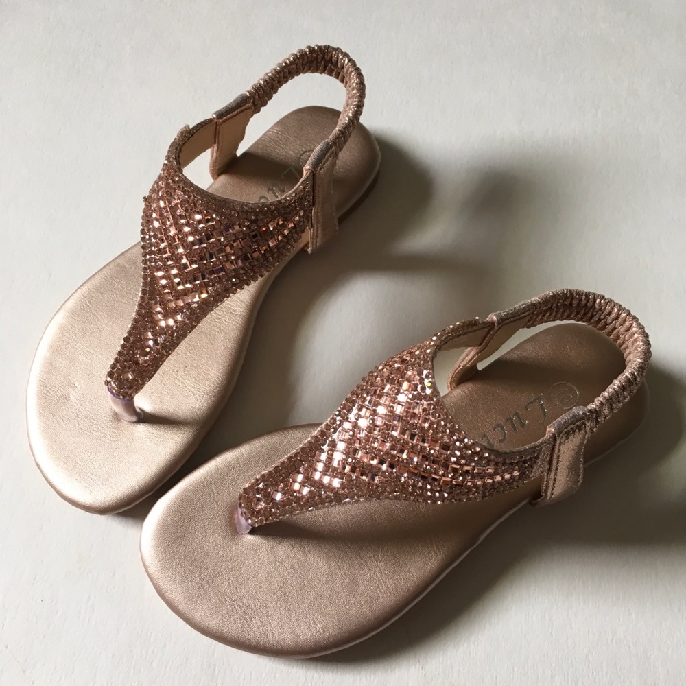 Sparkly sandals